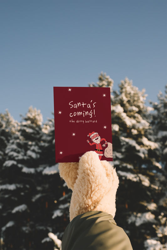 Santa's Coming | Christmas Card