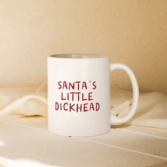 Santa's Little Dickhead | Christmas Mug