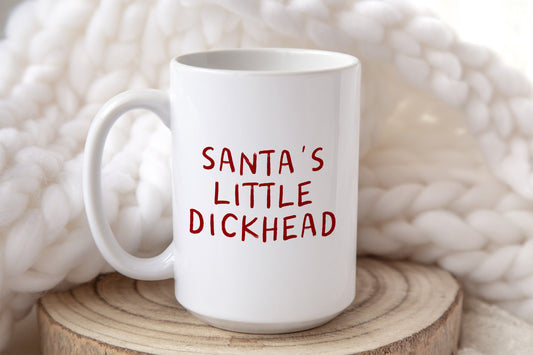 Santa's Little Dickhead | Christmas Mug