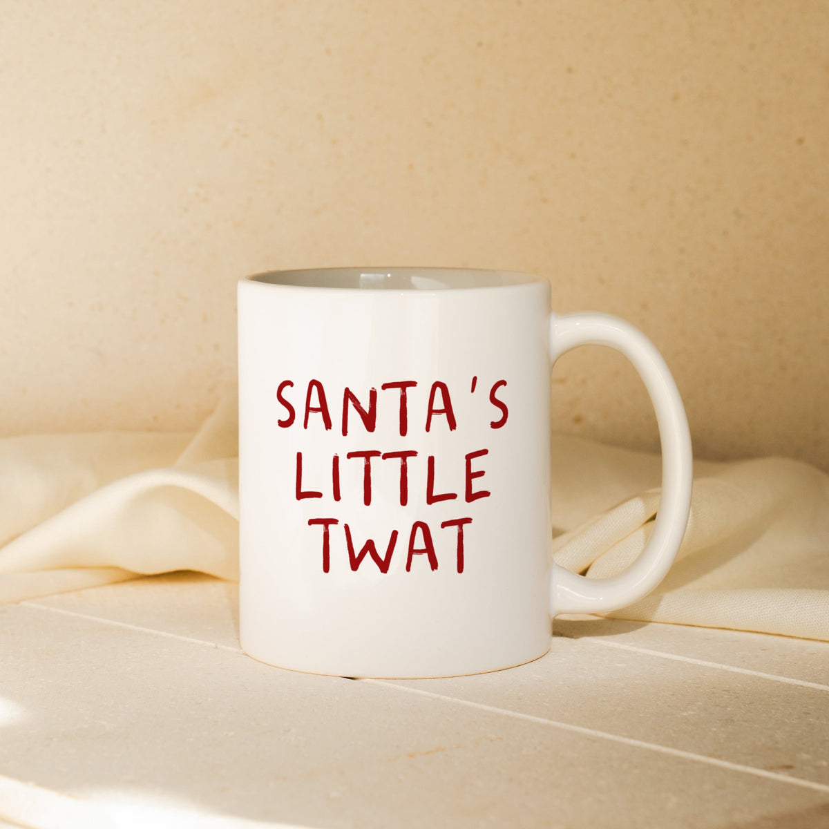 Santa's Little Twat | Christmas Mug