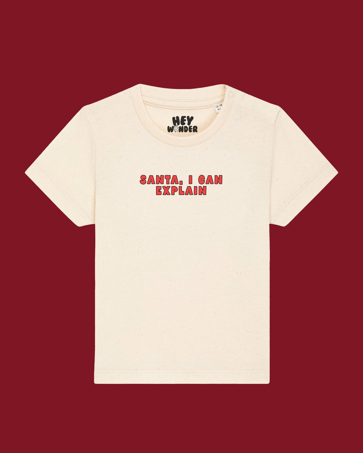Christmas Baby T Shirt | Santa, I can Explain