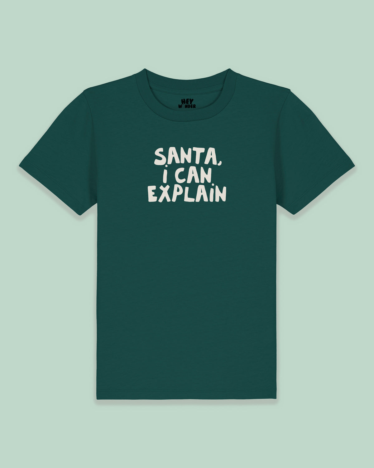 Santa, I Can Explain | Kids Christmas T Shirt