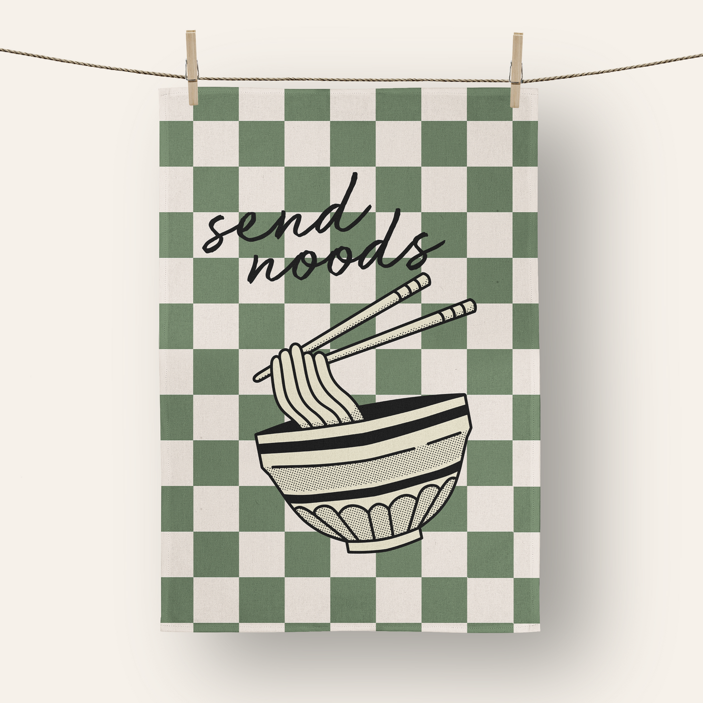 Send Noods | Tea Towel