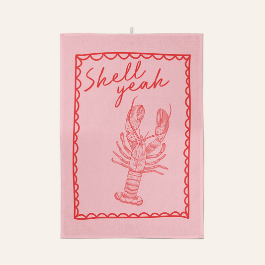 Shell Yeah | Tea Towel