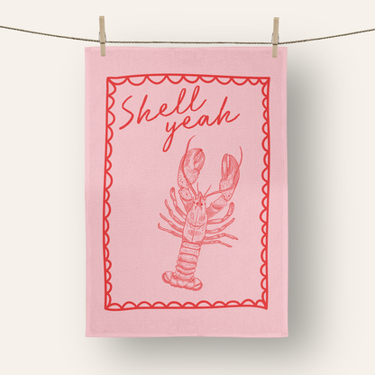 Shell Yeah | Tea Towel