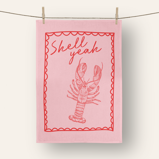 Shell Yeah | Tea Towel