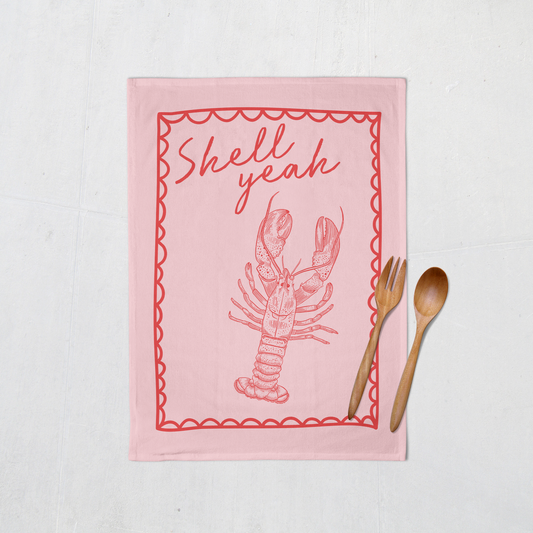 Shell Yeah | Tea Towel