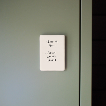 Shopping List | Ceramic Magnet