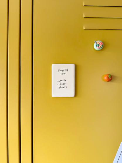 Shopping List | Ceramic Magnet
