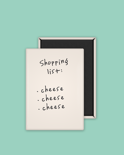 Shopping List | Ceramic Magnet