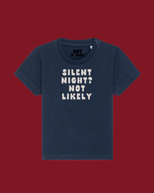 Christmas Baby T Shirt | Silent Night
