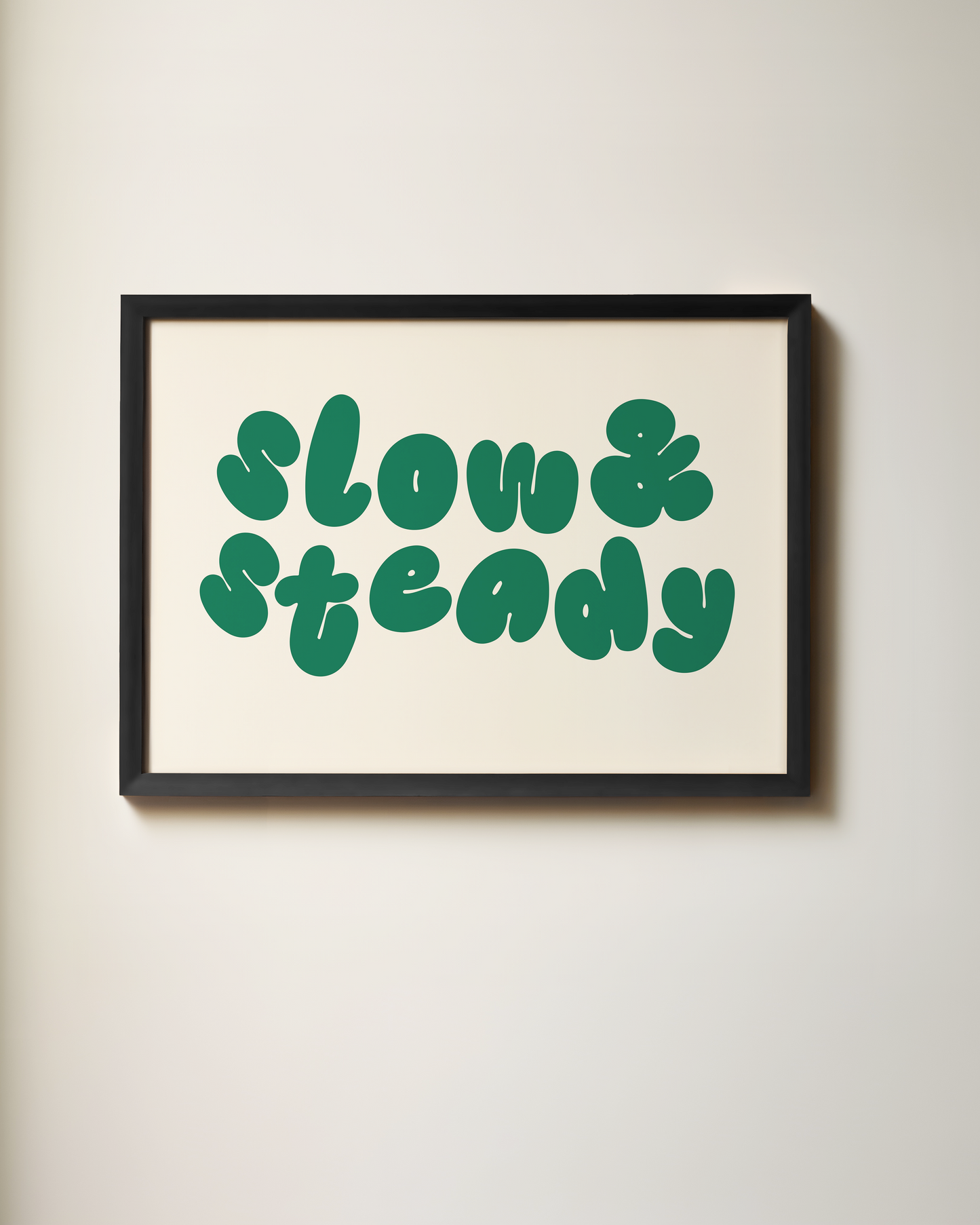 WISDOM & WONDER DESIGNS X MIND | Slow & Steady | Art Print