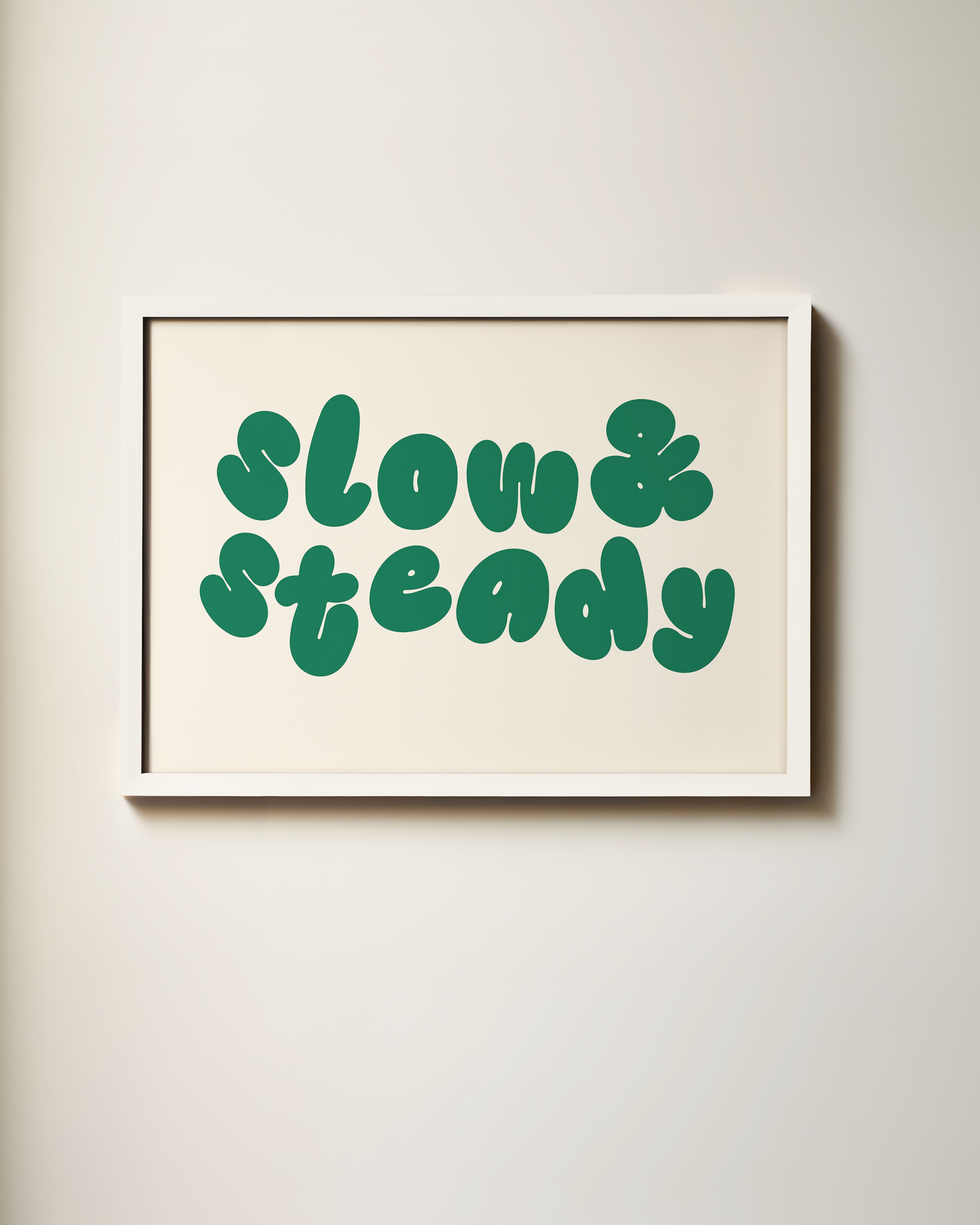 WISDOM & WONDER DESIGNS X MIND | Slow & Steady | Art Print
