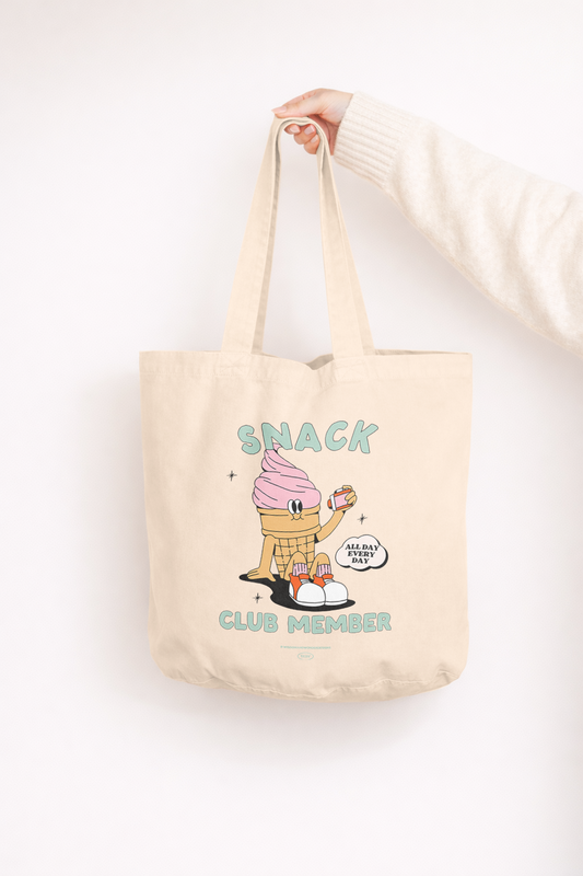 Snack Club Member | Tote Bag