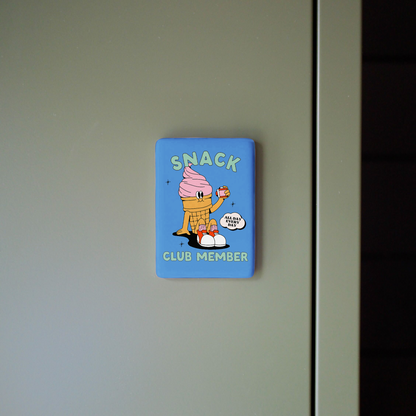 Snack Club Member | Ceramic Magnet