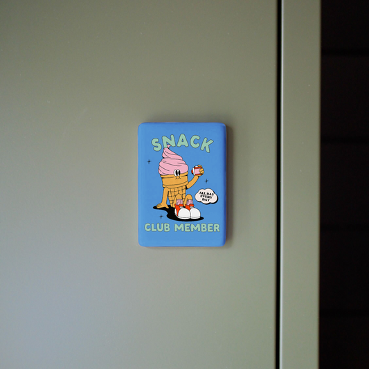 Snack Club Member | Ceramic Magnet