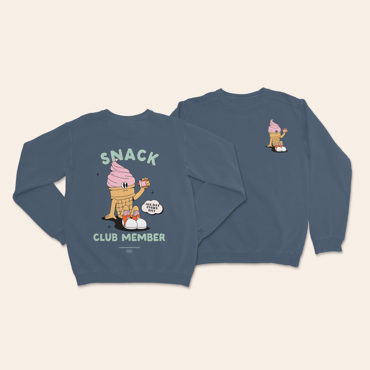 Snack Club Member | Unisex Sweatshirt