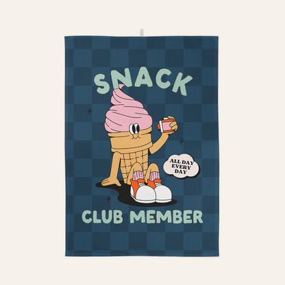 Snack Club Member | Tea Towel