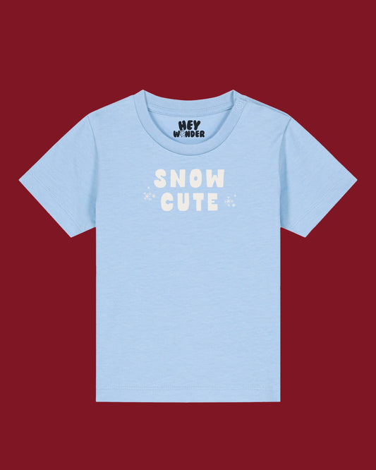 Christmas Baby T Shirt | Snow Cute