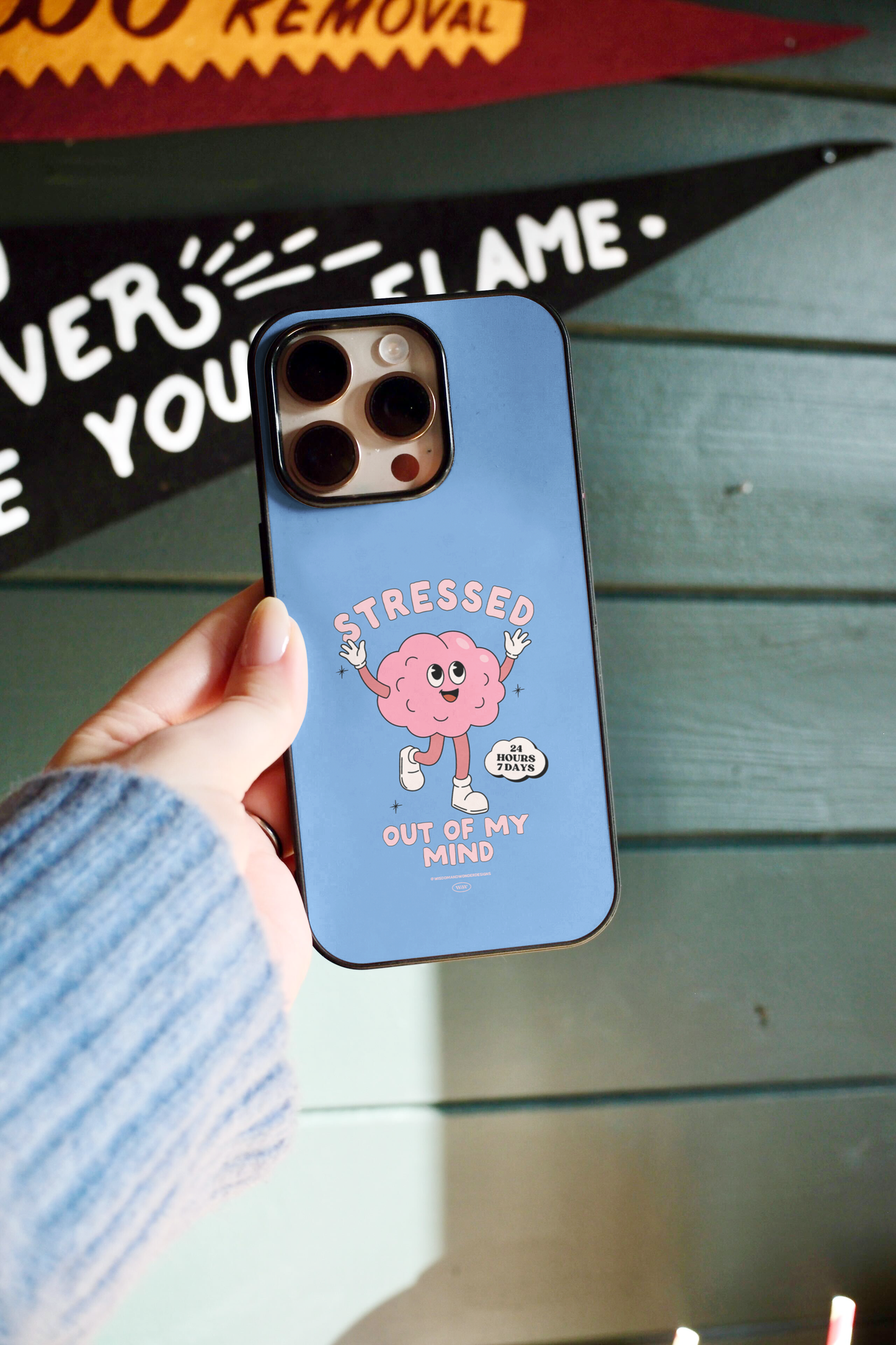 Stressed | Phone Case