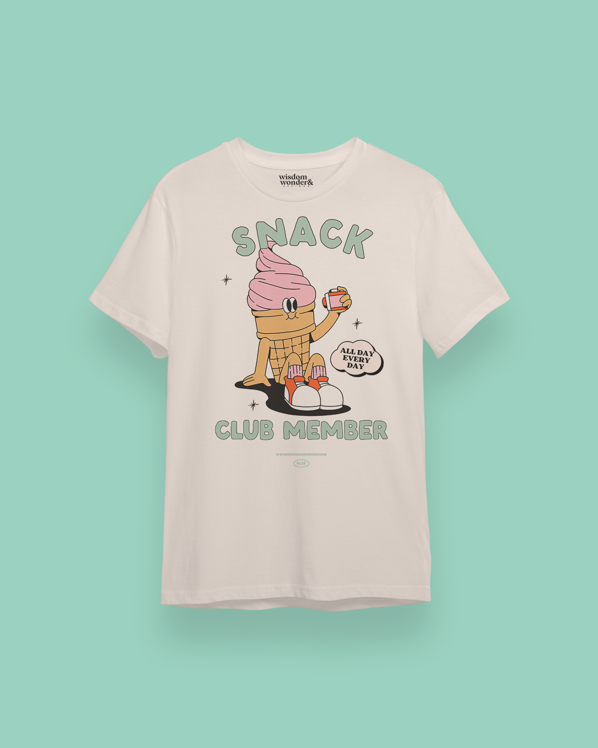 Snack Club Member | Organic Unisex T Shirt