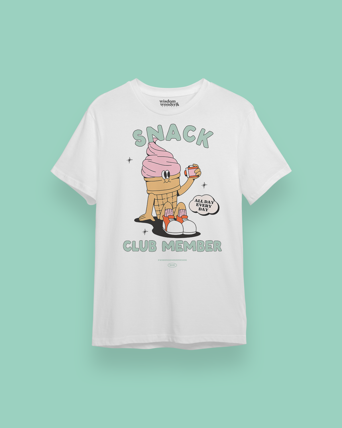 Snack Club Member | Organic Unisex T Shirt