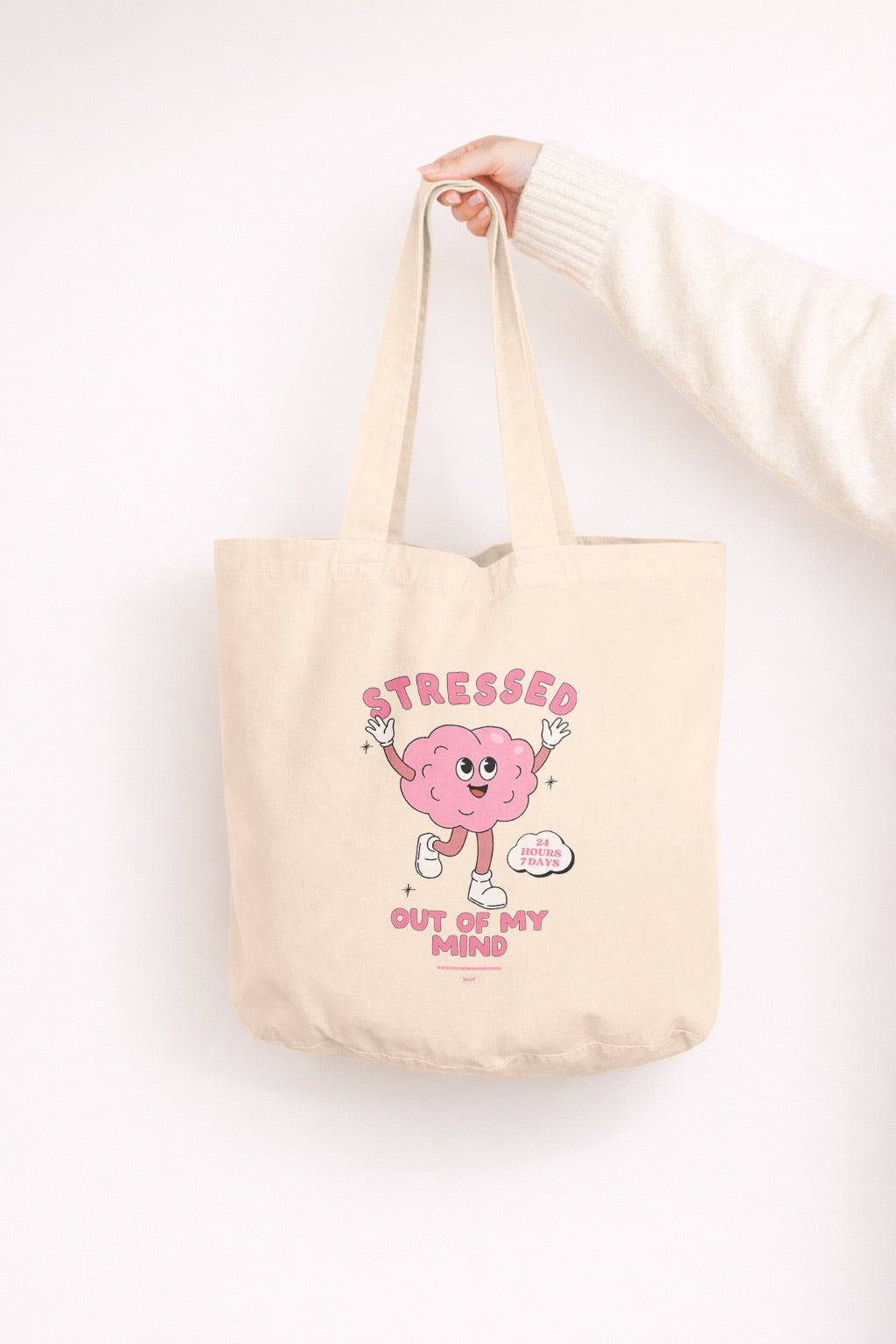Stressed Out Of My Mind | Tote Bag