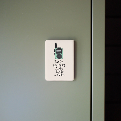 Tango Whiskey November Tango | Ceramic Magnet