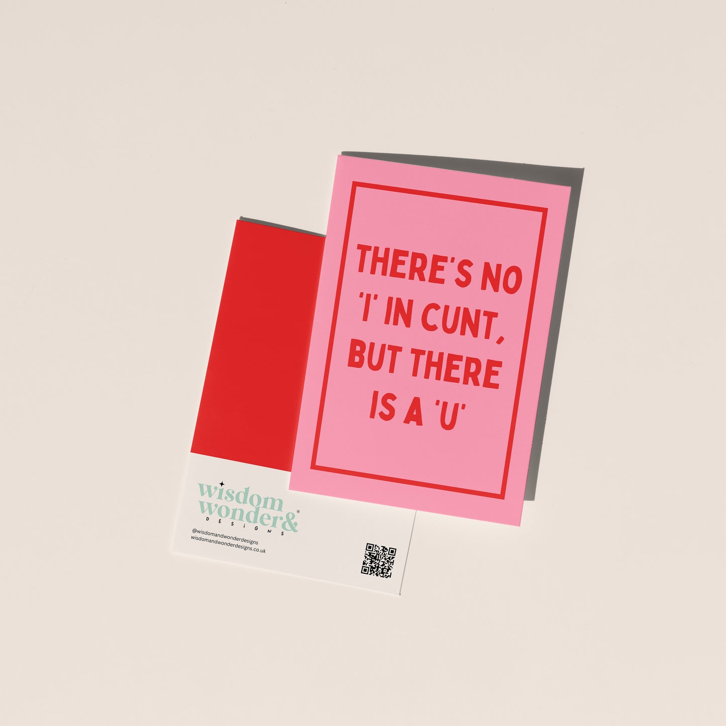 There's No I | Greeting Card