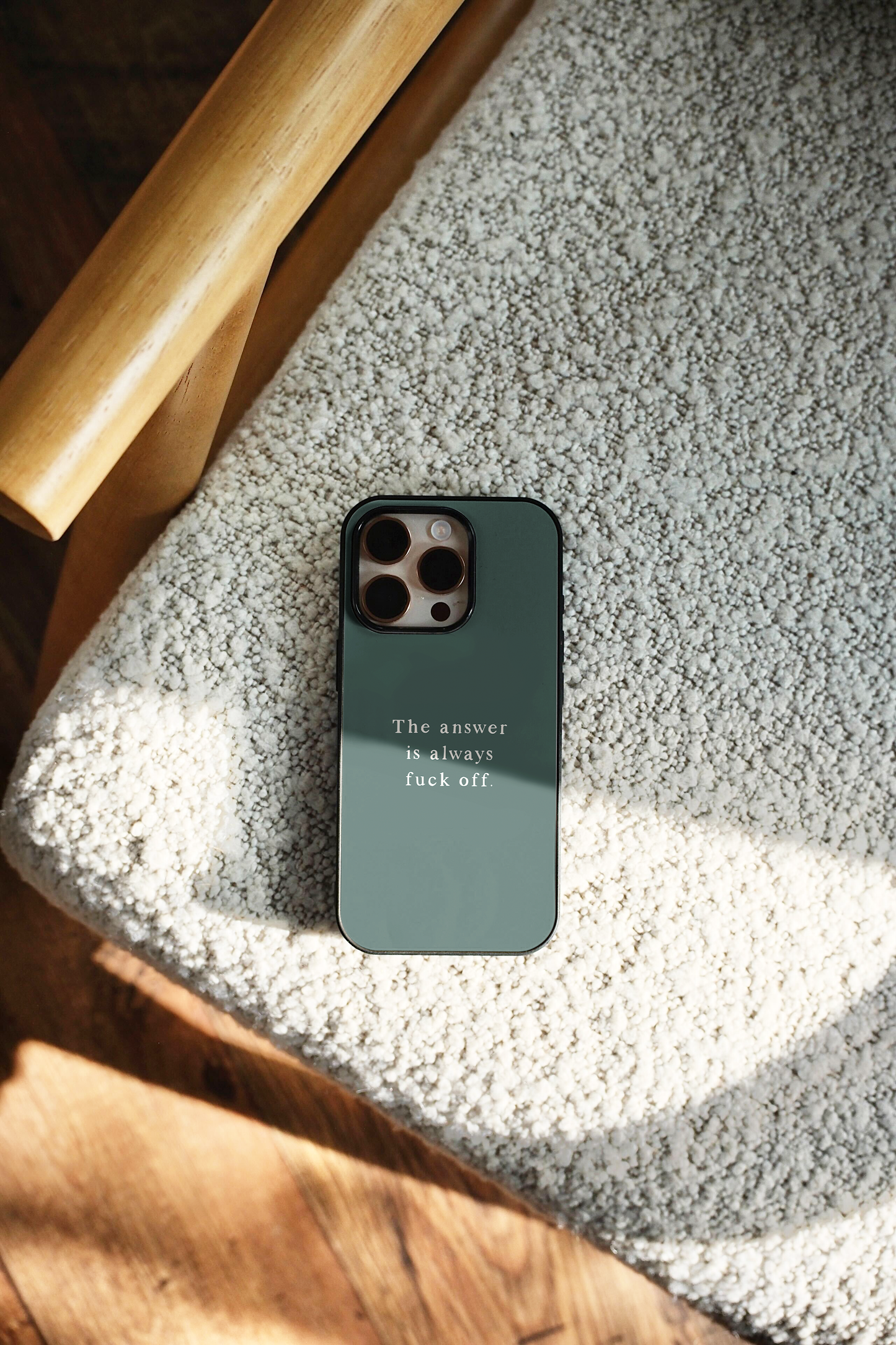 The Answer Is Always Fuck Off | Phone Case