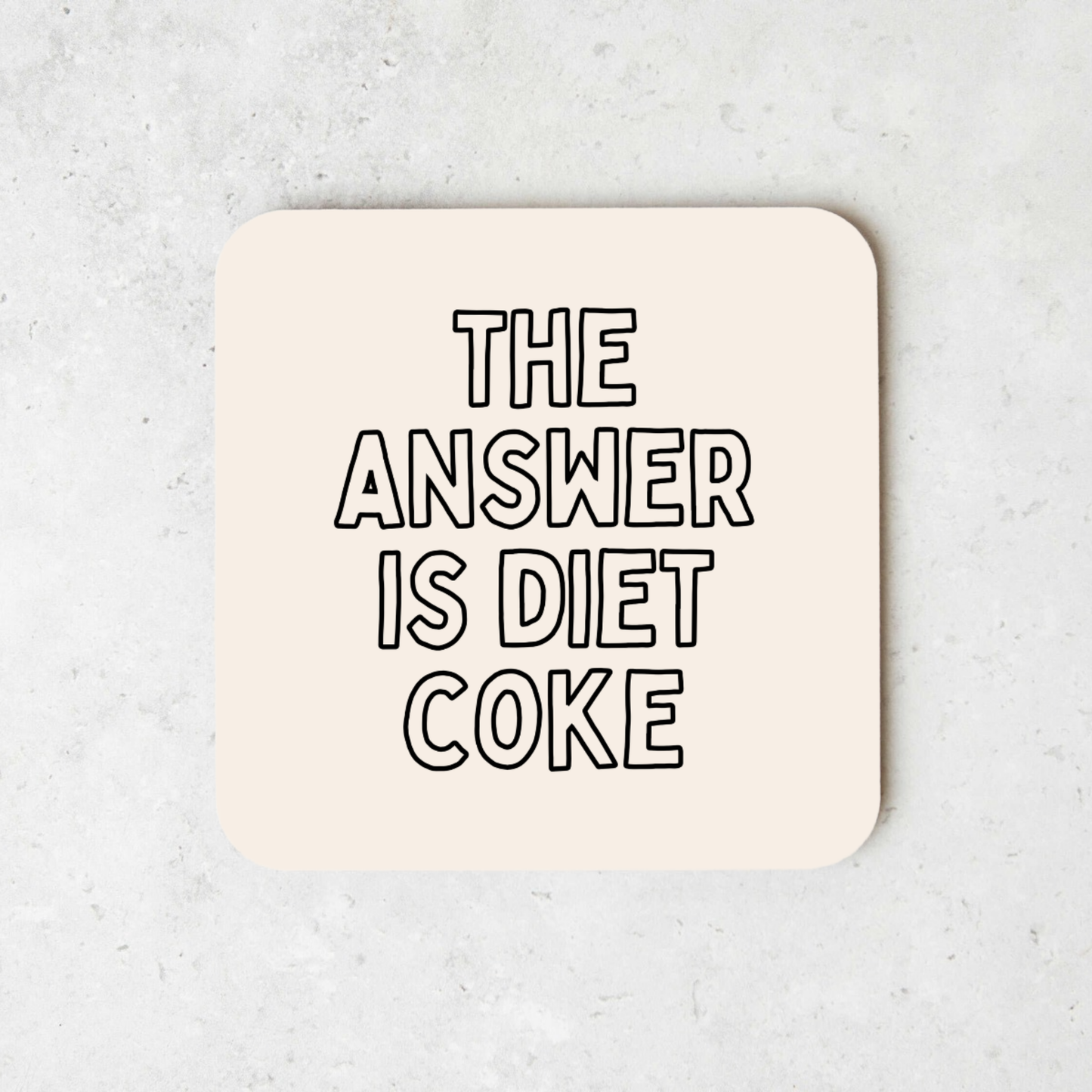 Diet Coke Addict | Coaster