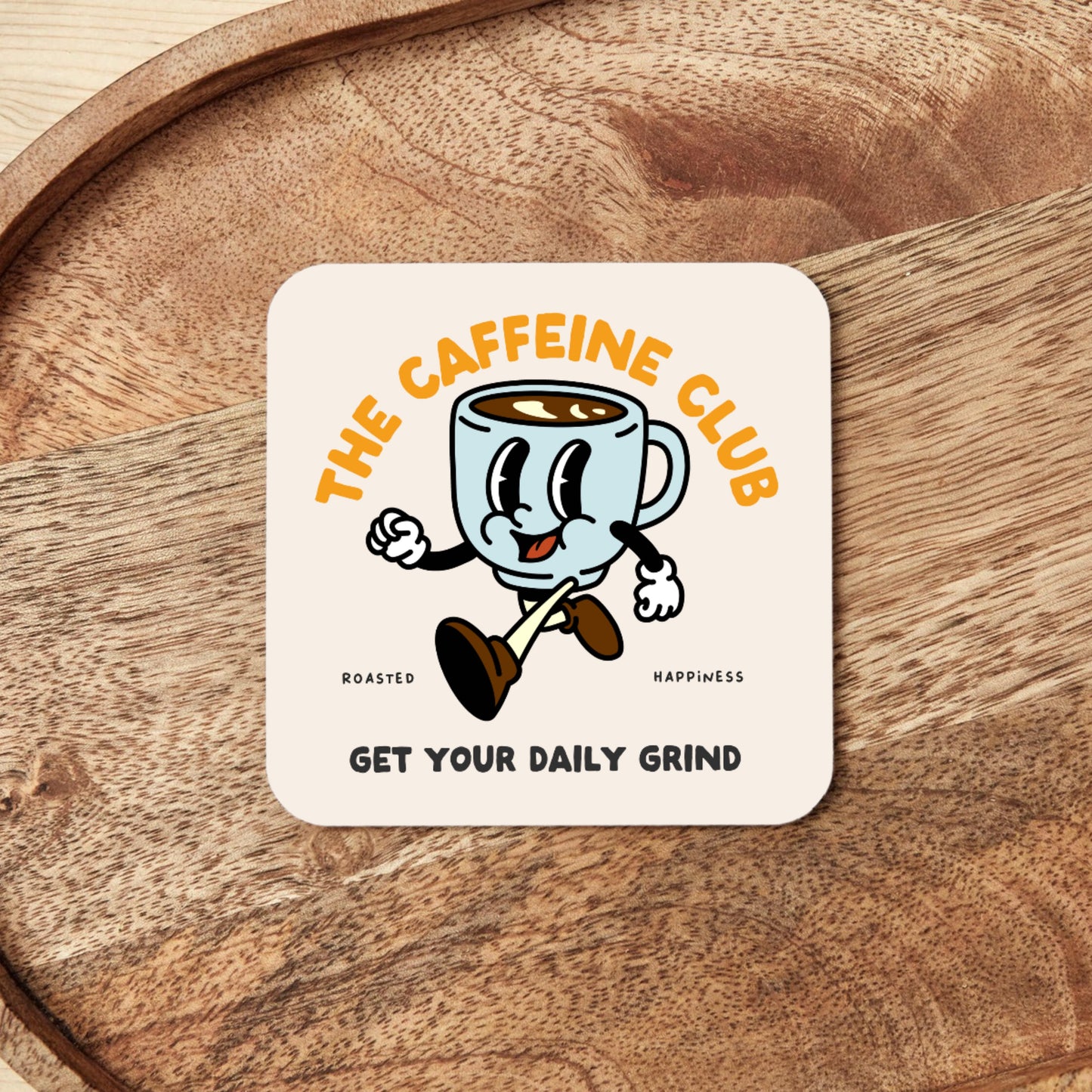 The Caffeine Club | Coaster