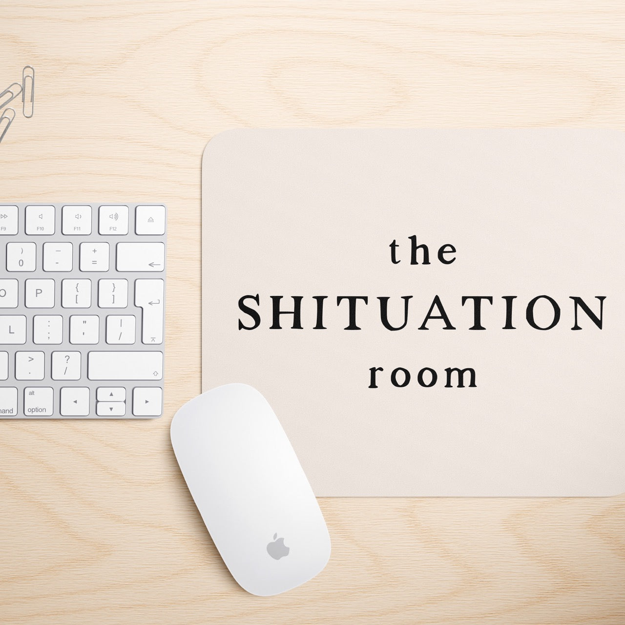The Shituation Room | Mouse Mat