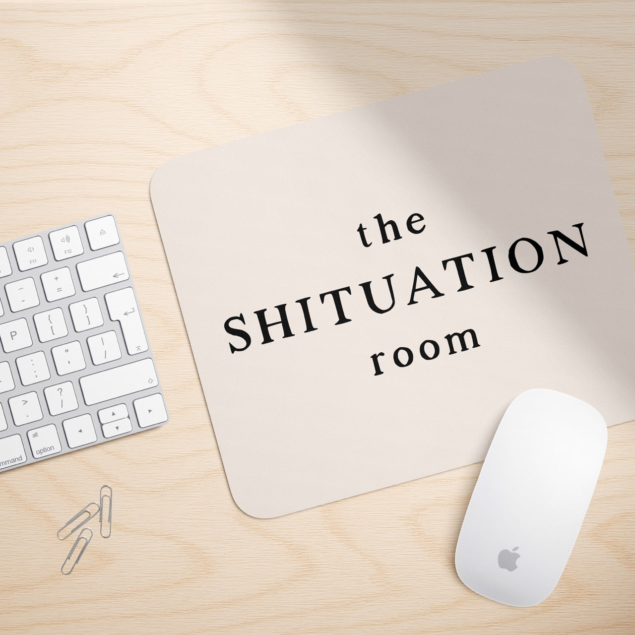 The Shituation Room | Mouse Mat