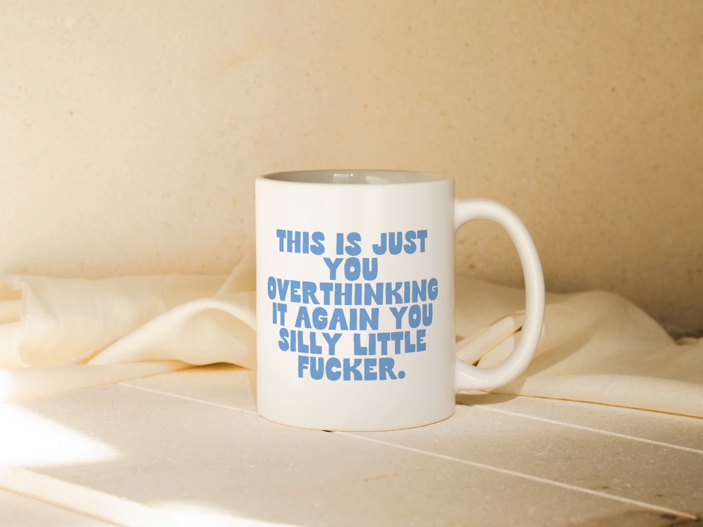 WISDOM & WONDER DESIGNS X MIND | This Is Just You Overthinking | Mug
