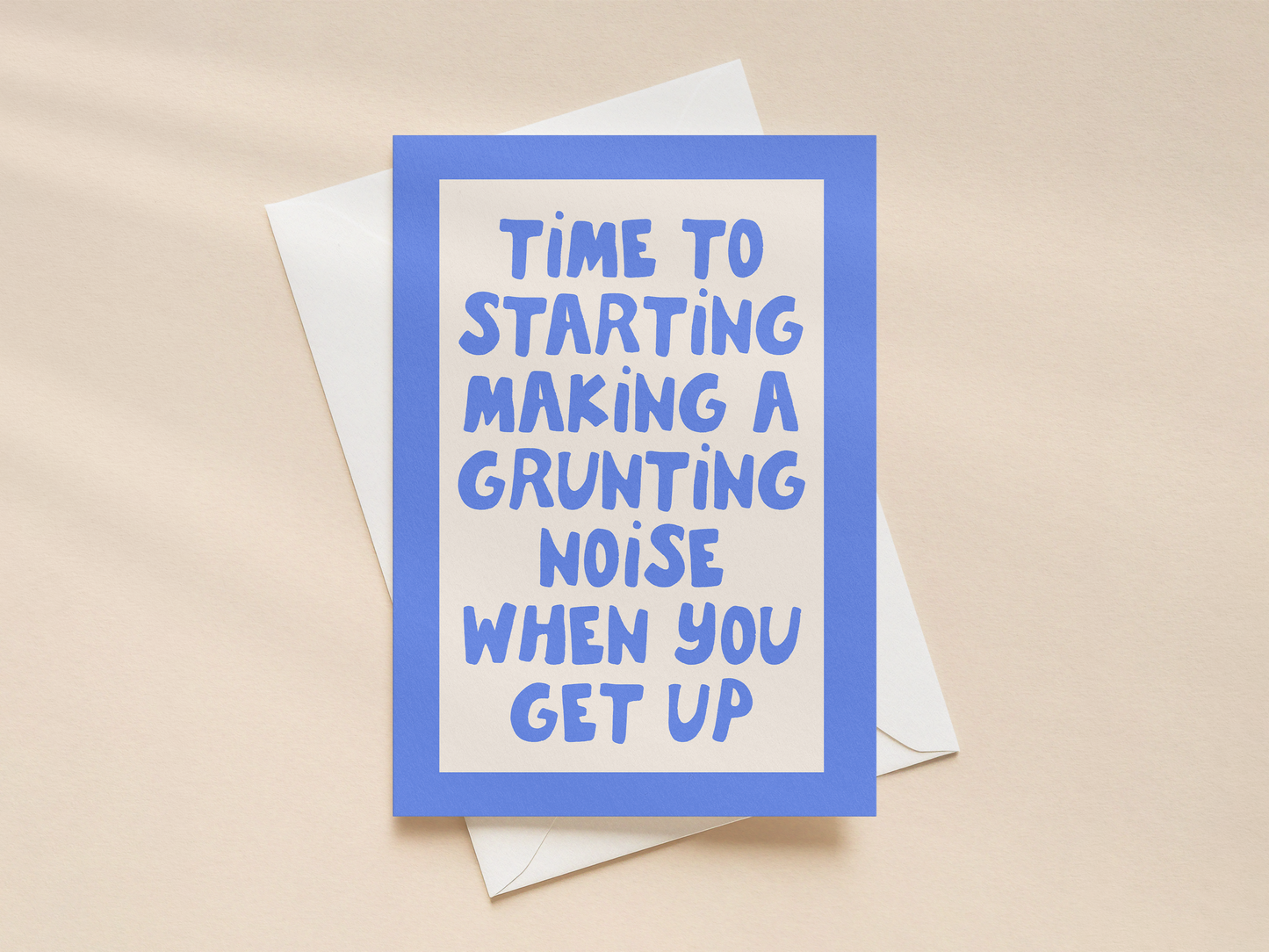 Time To Start Making | Greeting Card