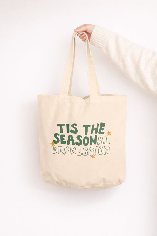 Tis The Seasonal Depression | Christmas Tote Bag