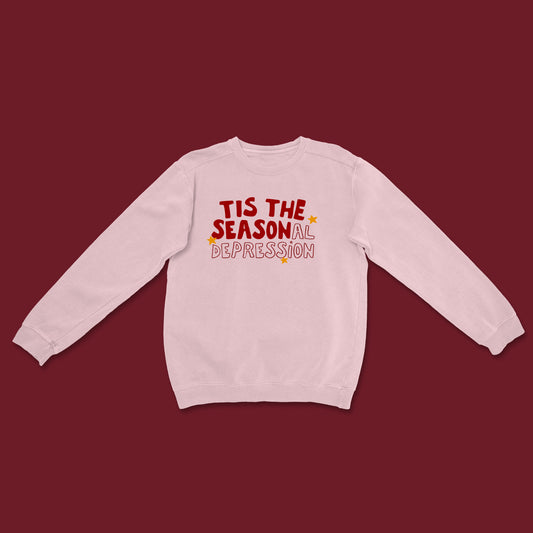 Tis The Seasonal Depression | Christmas Unisex Sweatshirt