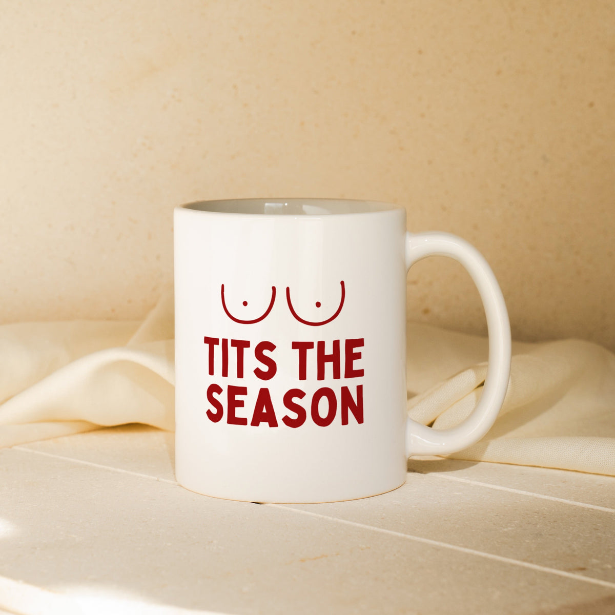 Tits The Season | Christmas Mug