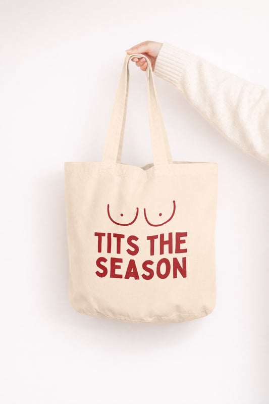 Tits The Season | Christmas Tote Bag