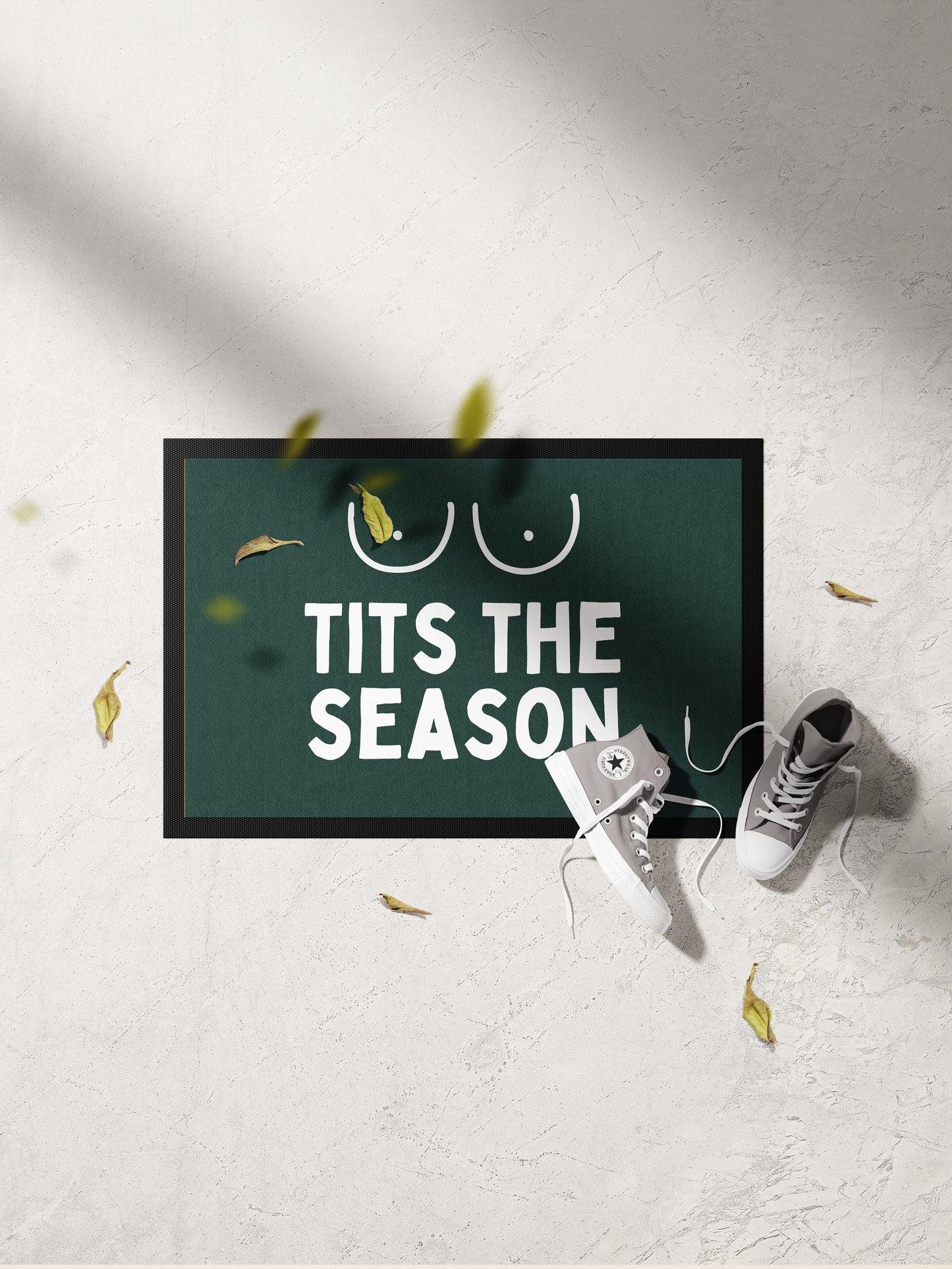 Tits The Season | Indoor Christmas Door Mat