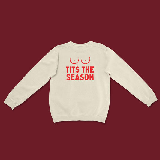 Tits The Season | Christmas Unisex Sweatshirt