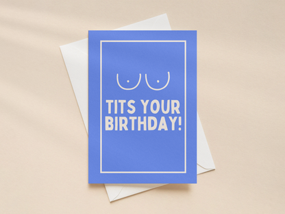 Tits Your Birthday | Greeting Card