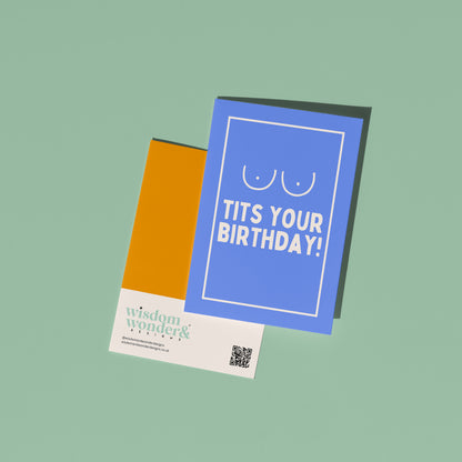 Tits Your Birthday | Greeting Card
