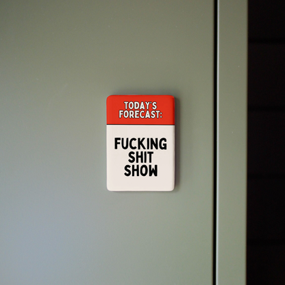 Todays' Forecast | Ceramic Magnet