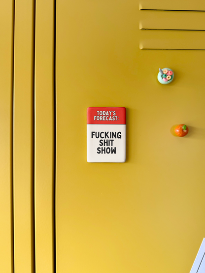Todays' Forecast | Ceramic Magnet