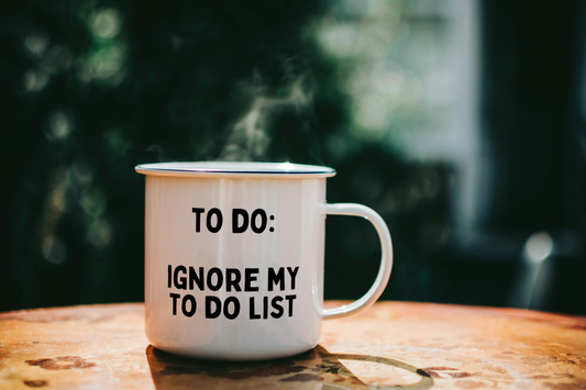 To Do: Ignore My To Do List | Enamel Mug