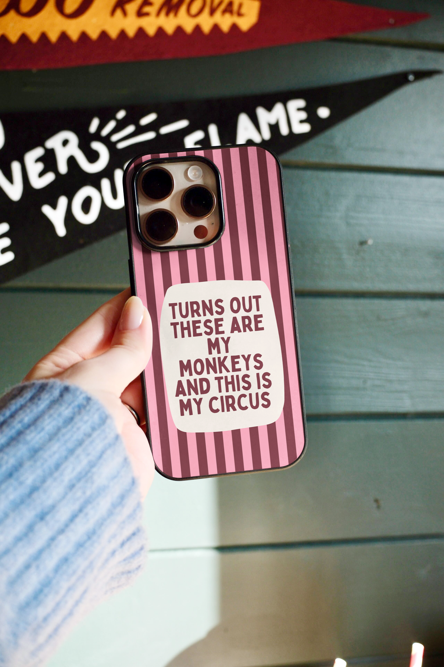 Turns Out These Are My Monkeys | Phone Case