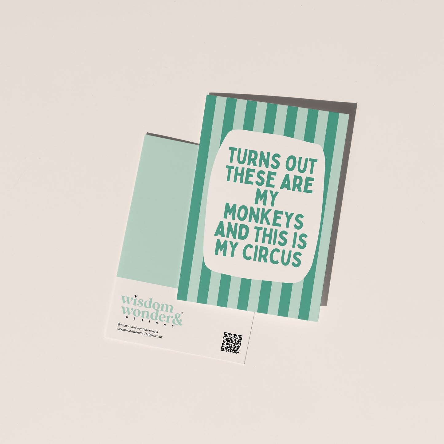 Turns Out These Are My Monkeys | Greeting Card