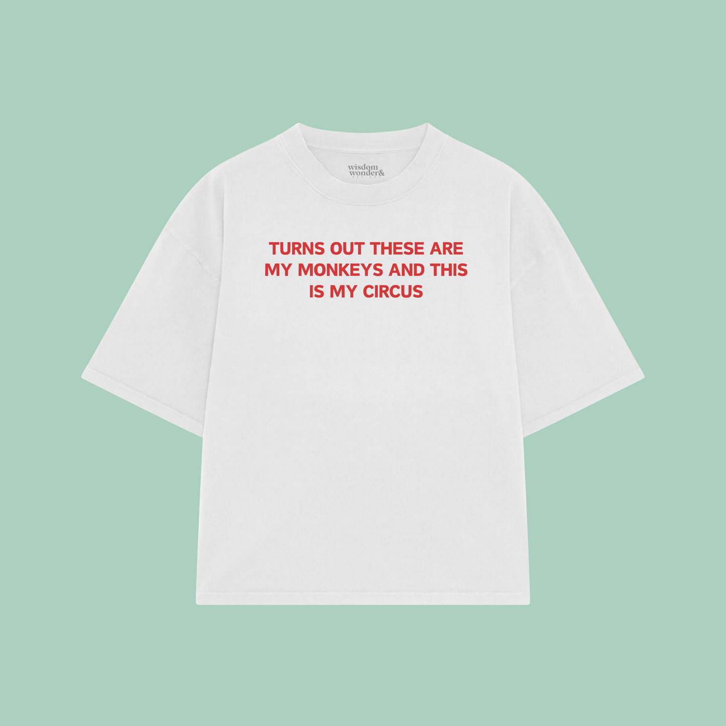Turns Out These Are My Monkeys And This Is My Circus | Boxy T Shirt